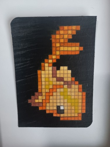 Aceo pixels koi mixed - aceo,,